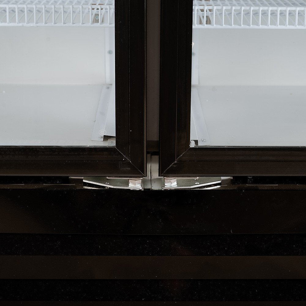 Armario expositor refrigerado 1300L 4 puertas ROMUX aire forzado