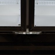 Armario expositor refrigerado 1300L 4 puertas ROMUX aire forzado