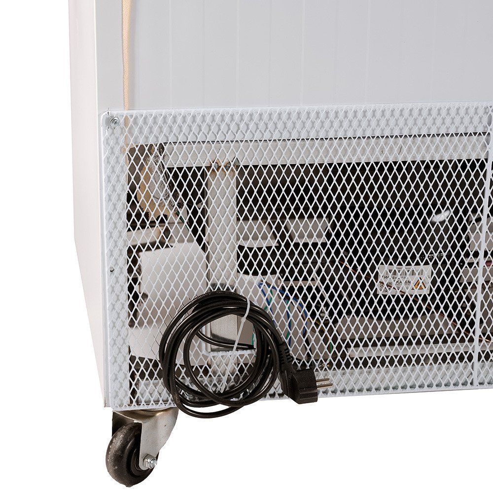 Armario expositor refrigerado 1300L 4 puertas ROMUX aire forzado
