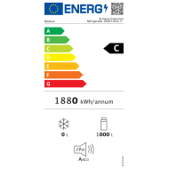 Armario expositor refrigerado 1000L 3 puertas ROMUX aire forzado
