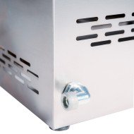 Plancha Hierro Gas 50 cm Cleiton | Equipamiento Industrial