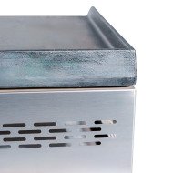 Plancha Hierro Gas 50 cm Cleiton | Equipamiento Industrial