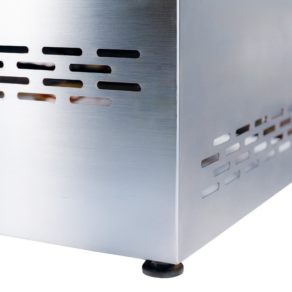 Plancha Hierro Gas 50 cm Cleiton | Equipamiento Industrial