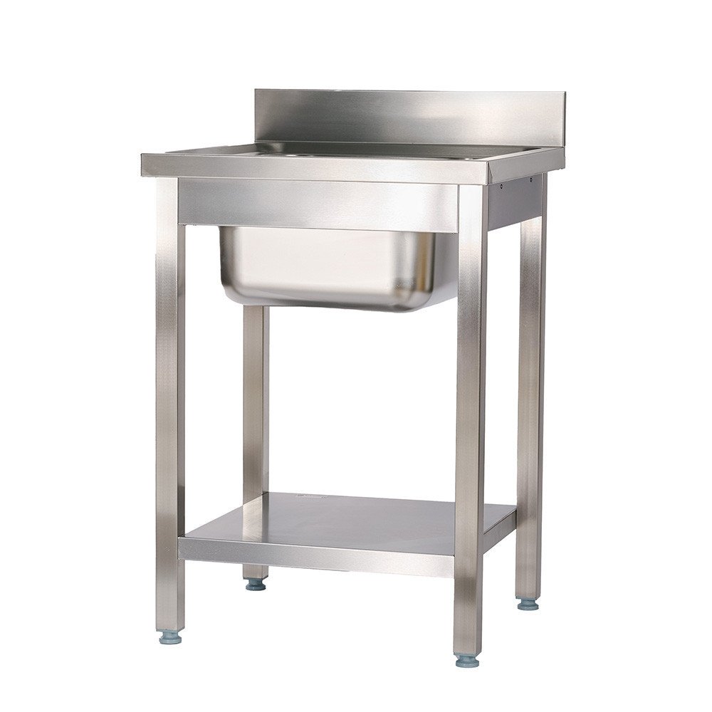 Fregadero 1 Seno Desmontable 600x700x850mm | Lavado Industrial
