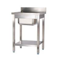 Fregadero 1 Seno Desmontable 600x700x850mm | Lavado Industrial