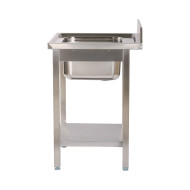 Fregadero Industrial 600x700mm Cleiton | Equipamiento Hostelería