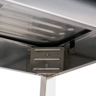 Fregadero Doble Desmontable 1400x600 Romux | Lavado Industrial