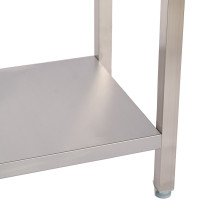 Fregadero 2 Senos 1600x700x850 mm Romux | Equipamiento Industrial