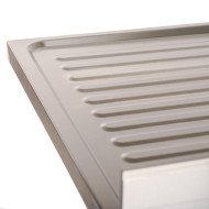 Fregadero 1 Seno 1200x700mm Romux | Equipamiento Industrial