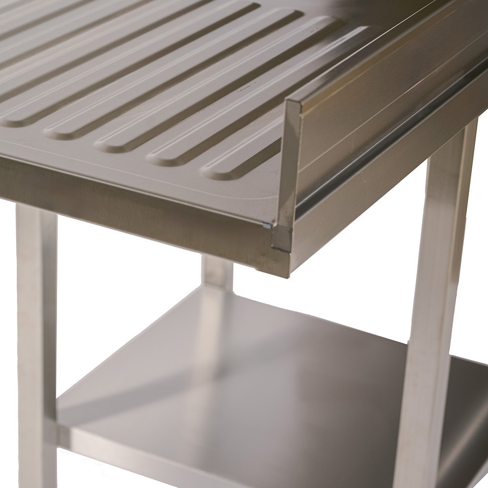 Fregadero 1 Seno 1200x700mm Romux | Equipamiento Industrial