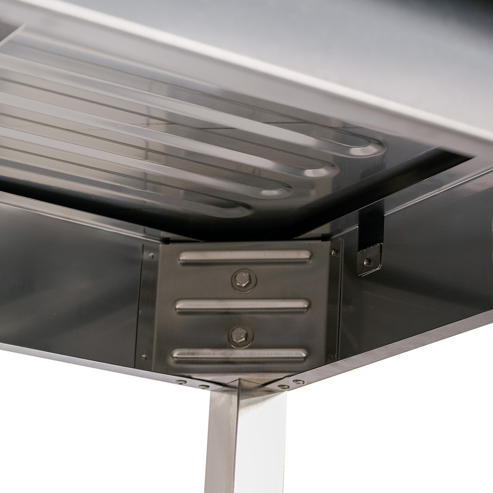 Fregadero 1 Seno 1400x700 mm Desmontable Romux | Equipamiento Industrial