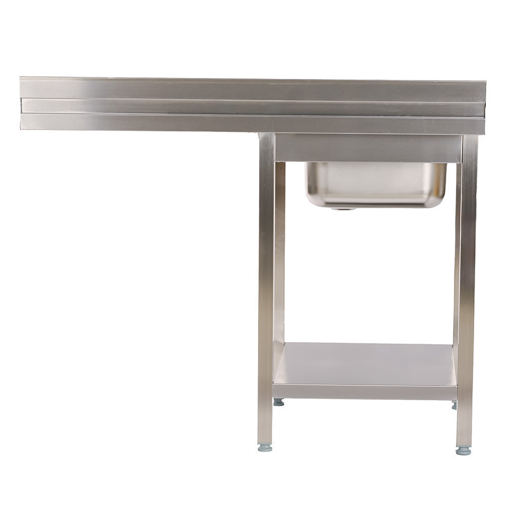 Fregadero 1 Seno 1400x700 mm Desmontable Romux | Equipamiento Industrial