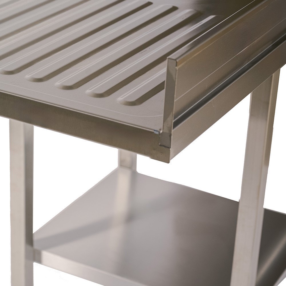 Fregadero 1 Seno 1200x700mm Cleiton | Equipamiento Industrial