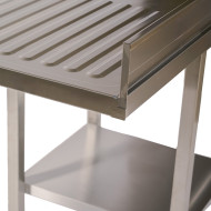 Fregadero 1 Seno 1200x700mm Cleiton | Equipamiento Industrial