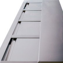 Botellero Refrigerado 4 Puertas 200 cm ROMUX - Capacidad 612L