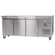 Bajo Mostrador Refrigerado 3 Puertas 180x60 Ventilado Romux
