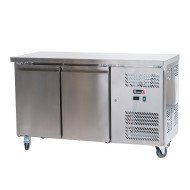 Bajo Mostrador Refrigerado 2 Puertas 136x60 Ventilado Romux