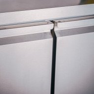 Bajo Mostrador Refrigerado 2 Puertas 136x60 Ventilado Romux