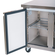 Bajo Mostrador Refrigerado 136x60 Ventilado Romux | Equipamiento Industrial