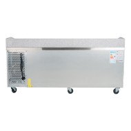 Mesa Pizzera Refrigerada 200cm 3 Puertas Mármol | Gastroten