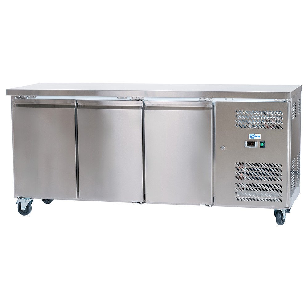 Bajo Mostrador de Congelación 3 Puertas 180x60 Ventilado Cleiton