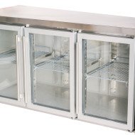 Bajo Mostrador Refrigerado 3 Puertas Cristal 180x60 Ventilado Cleiton