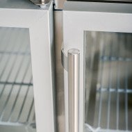 Bajo Mostrador Refrigerado 3 Puertas Cristal 180x60 Ventilado Cleiton