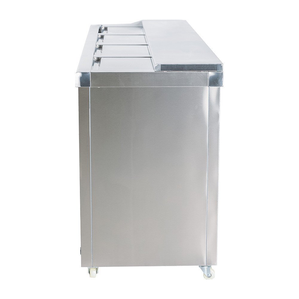 Botellero Refrigerado 4 Puertas 200 cm CLEITON - Capacidad 612L