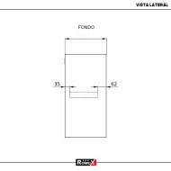 Armario de Pared Desmontable 1000x400x600mm | Romux
