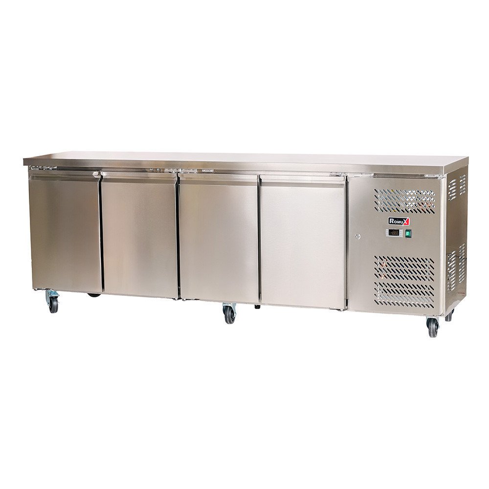 Bajo Mostrador Refrigerado 4 Puertas 225x60 Ventilado ROMUX