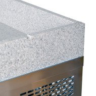 Mesa Pizzera Refrigerada 150cm 1 Puerta 7 Cajones | Romux