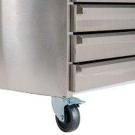 Mesa Pizzera Refrigerada 150cm 1 Puerta 7 Cajones | Romux