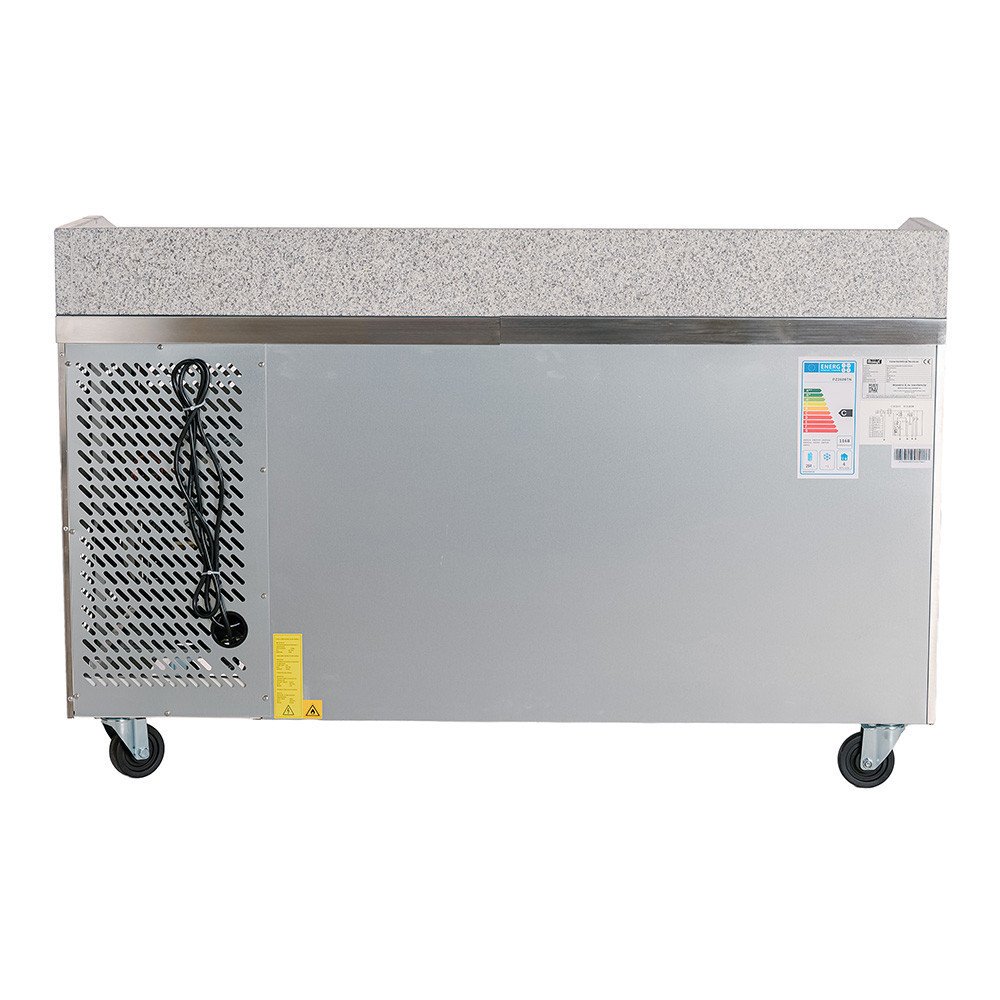 Mesa Pizzera Refrigerada 150cm 1 Puerta 7 Cajones | Romux