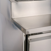 Mesa Ensaladera Refrigerada 136cm 2 Puertas | Gastroten