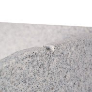 Mesa Pizzera 140 cm 3 puertas ROMUX | Encimera de Granito