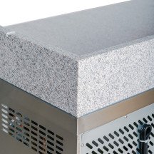 Mesa Pizzera 140 cm 3 puertas ROMUX | Encimera de Granito