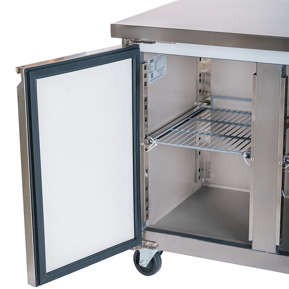 Bajo Mostrador de Congelación 4 Puertas 225x60 Ventilado CLEITON
