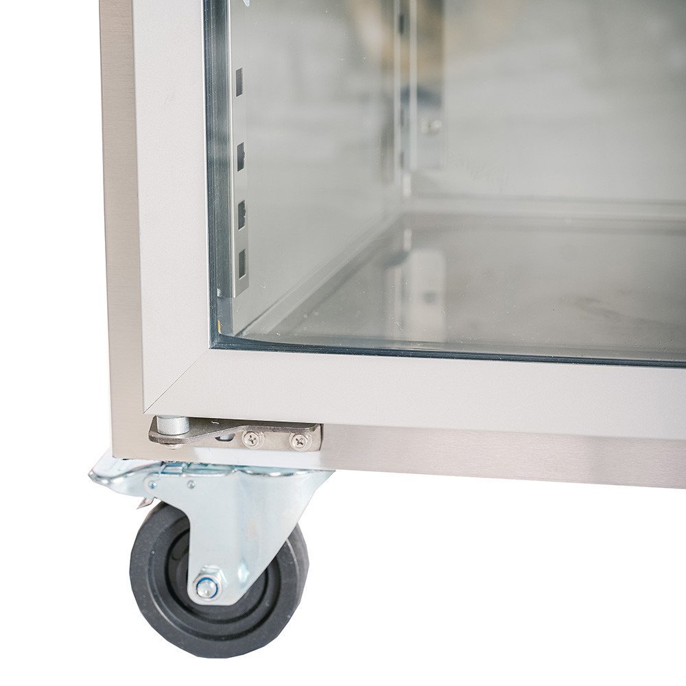 Bajo Mostrador Refrigerado 4 Puertas Cristal 225x60 Ventilado CLEITON