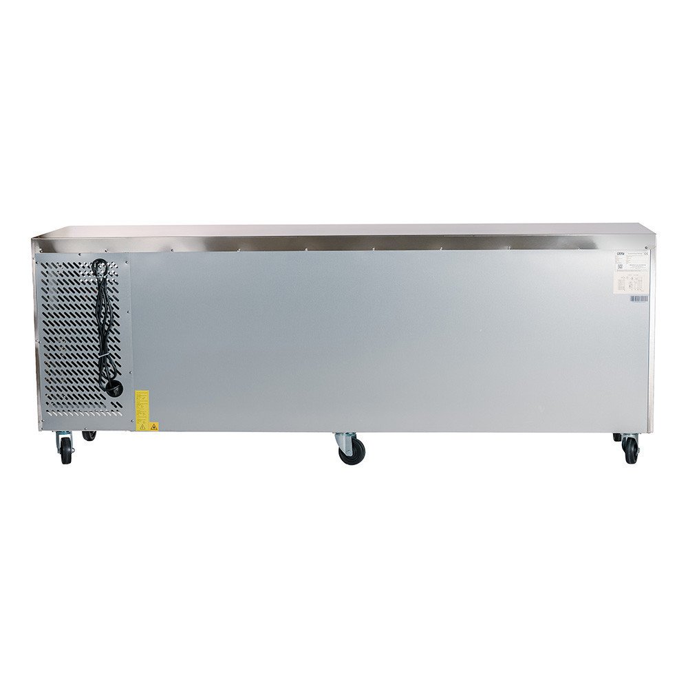 Bajo Mostrador Refrigerado 4 Puertas Cristal 225x60 Ventilado CLEITON