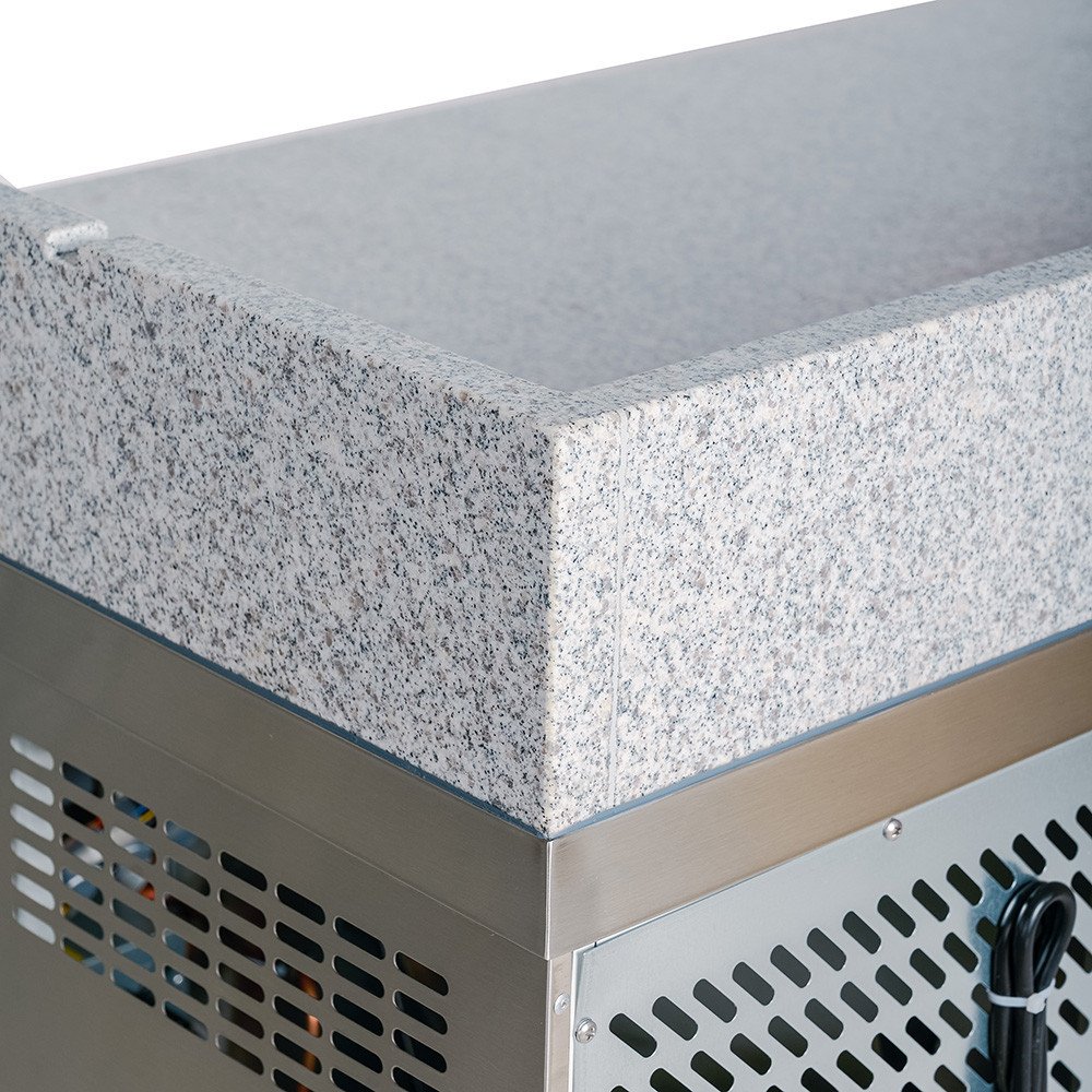 Mesa Pizzera Refrigerada 200cm 2 Puertas | Gastroten