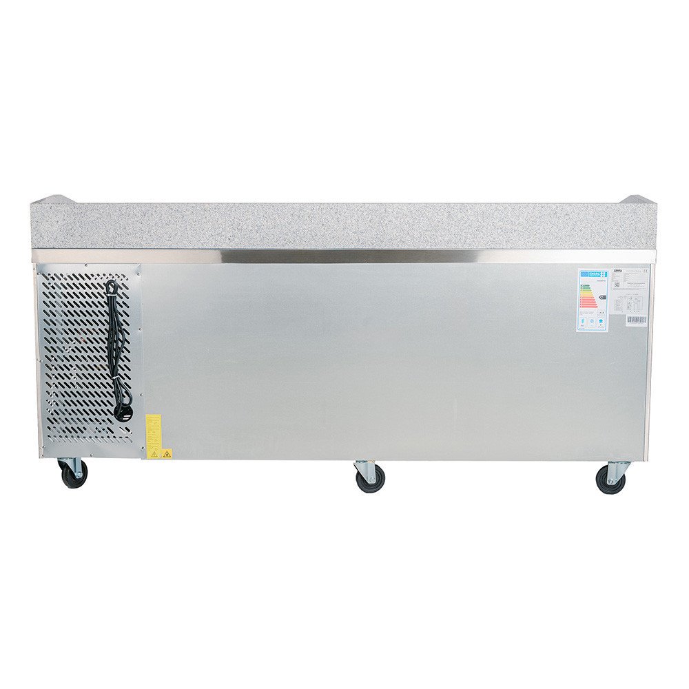 Mesa Pizzera Refrigerada 200cm 2 Puertas | Gastroten