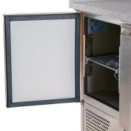 Mesa Pizzera Refrigerada 90 cm 2 Puertas | Gastroten