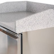 Mesa Pizzera Refrigerada 90 cm 2 Puertas | Gastroten