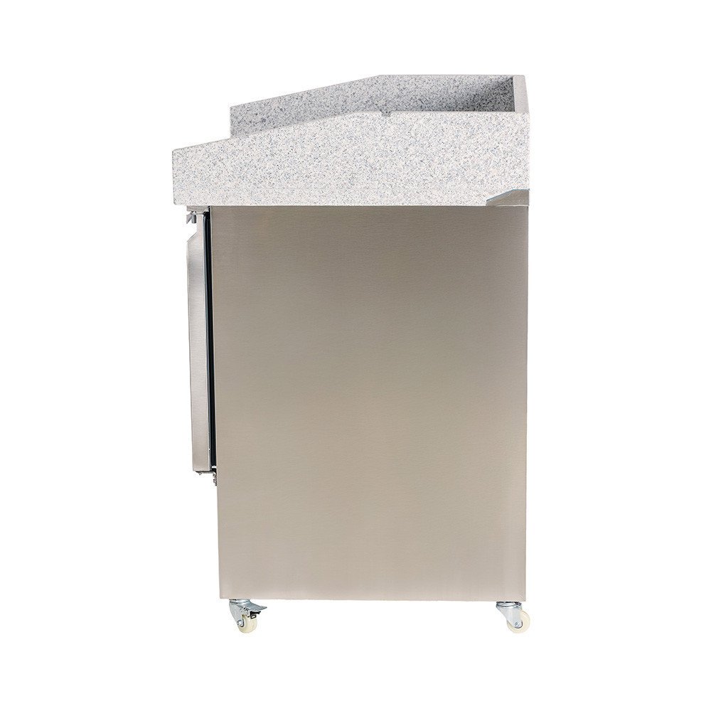 Mesa Pizzera Refrigerada 90 cm 2 Puertas | Gastroten