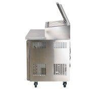 Mesa Ensaladera Refrigerada 180 cm 3 Puertas 10 Cubetas GN 1/3 Cleiton