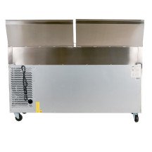 Mesa Ensaladera Refrigerada 180 cm 3 Puertas 10 Cubetas GN 1/3 Cleiton