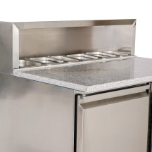 Mesa de Preparación Fría 90 cm 5 Cubetas GN 1/6 | Gastroten