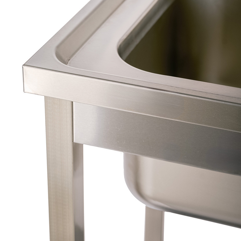 Fregadero Doble 1000x600 mm Desmontable Romux | Lavado Industrial