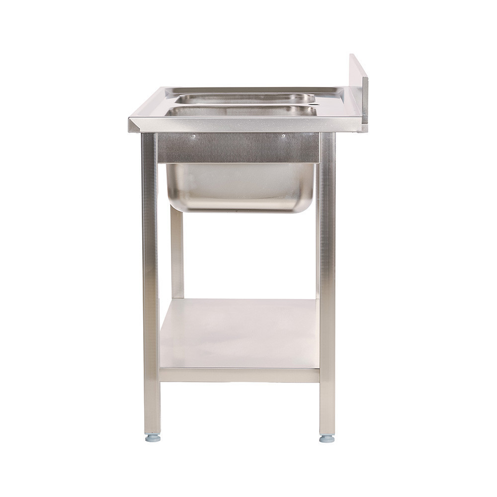 Fregadero Doble 1000x600 mm Desmontable Romux | Lavado Industrial