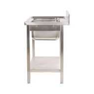 Fregadero Doble 1000x600 mm Desmontable Romux | Lavado Industrial